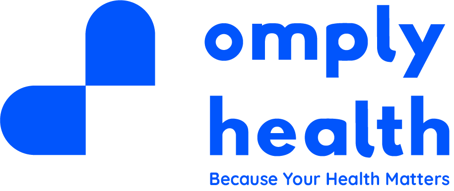 Omply Health Blue logo